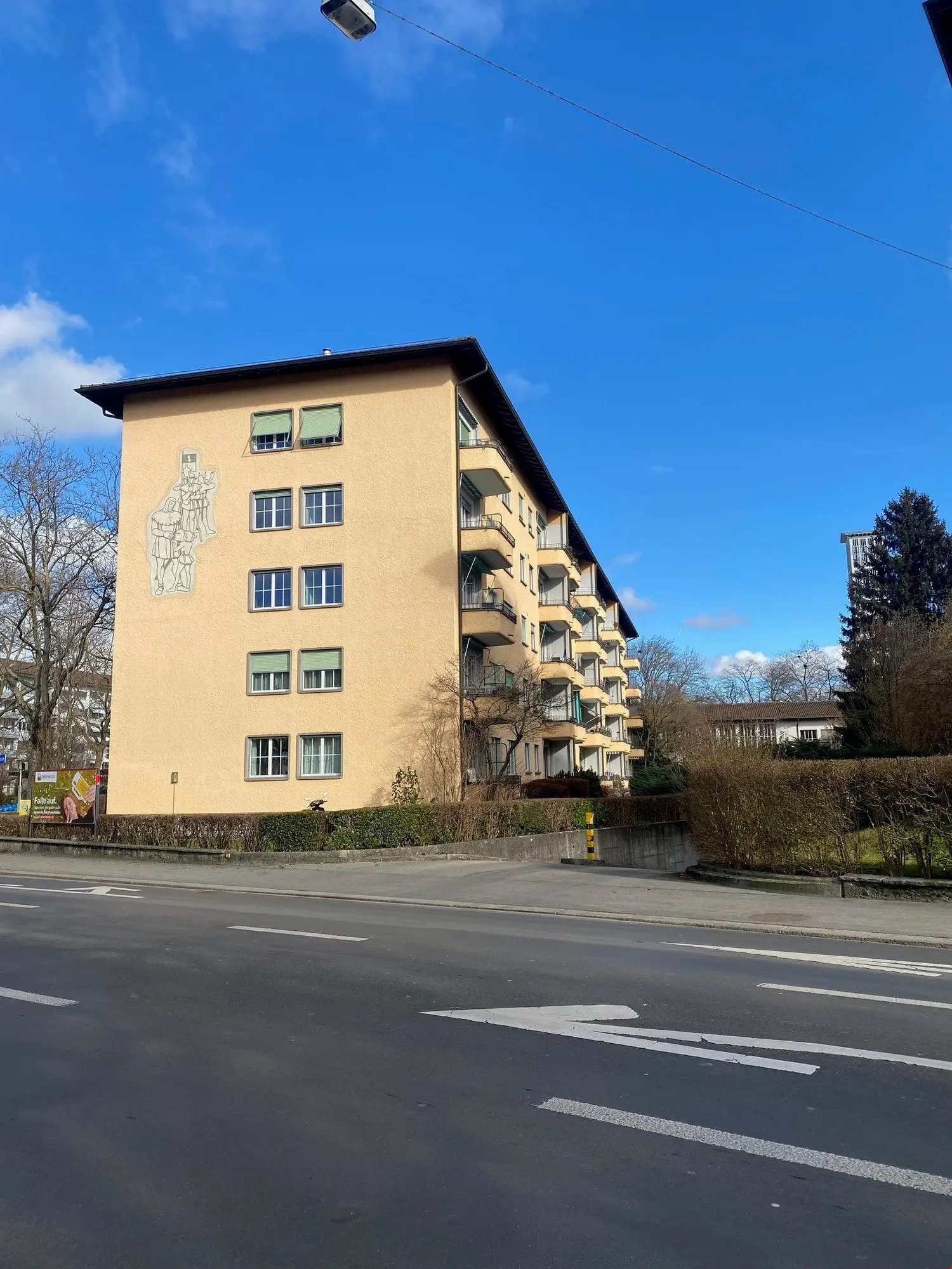 Bright 65 m² Apartment on Winkelriedstrasse, Bern